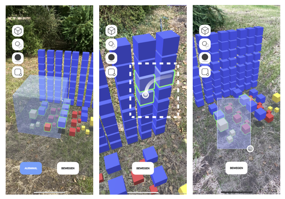 Multi-selection in VR